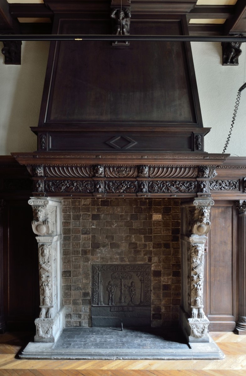 Salons en enfilade — boiseries Renaissance flamande